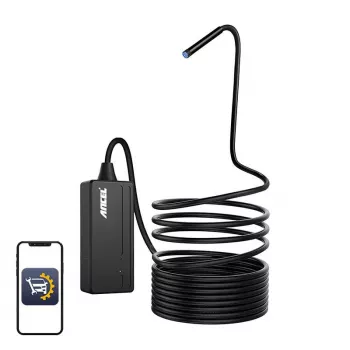 Inspection kamera Ancel W655 WiFi – belaidis endoskopas vizualinei patikrai (modelis W655)