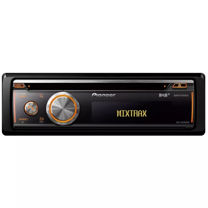 Automobilinis medijos imtuvas Pioneer DEH-X8700DAB juodas