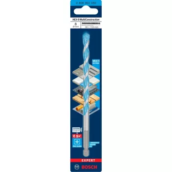 Gręžtuvas Bosch Expert HEX-9 Multi Construction 8 mm