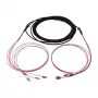 Synergy 21 LWL-Cable Trunk Cable U-DQ ZN BH 4G 50/125 LC/LC OM4 190m būgnas - daugiamodis šviesolaidinis kabelis