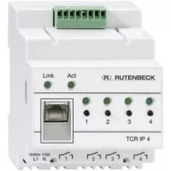 Išmanusis jungiklis Rutenbeck 700802610 DIN bėgiui