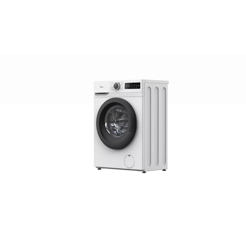 Priekinio pakrovimo skalbimo mašina Midea MF110W70B/W-HR — 7 kg, 1200 aps./min., A, 60×40 cm, LED ekranas, garo funkcija, balta