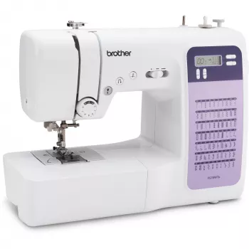 Siuvimo mašina Brother FS70WTx – 70 siūlių raštų, LCD ekranas, 750 dygsnių per minutę, 5 mm ilgis, 7 mm plotis