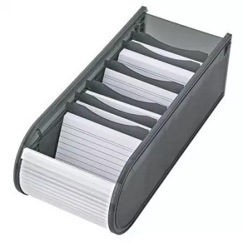 WEDO Lernkartei A8 atminties kortelių rinkinys – 500 vnt. (100 pilkos) mokymuisi ir kartojimui