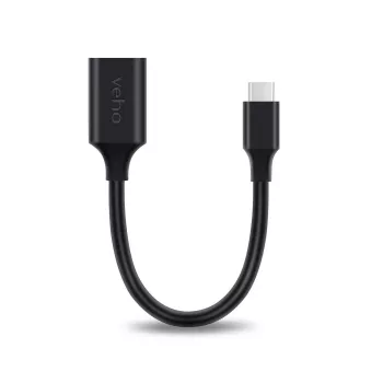 USB-C į USB 3.1 adapteris Veho VCL-220-USBCA, kompaktiškas dizainas, USB-C į USB-A