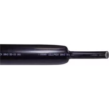 Termosusitraukianti žarna CellPack 127418, juoda, 100 cm