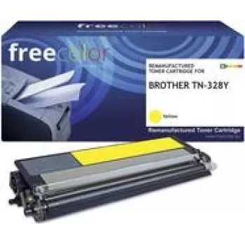 Tonerio kasetė FREECOLOR K15453F7 suderinama su Brother, geltona, išeiga 6000 puslapių, 1 vnt.