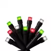 Išmanios šventinės girliandos NANOLEAF 1D STARTER KIT 250 LED 20 m IP44 (NF084K02-20XLS)