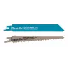 Pjūklas stūmoklinis Makita DJR187Z, 18V Li-Ion, eiga 32 mm, smūgių dažnis 2300–3000 s/min, pjovimo gylis mediena 255 mm, metalas 130 mm