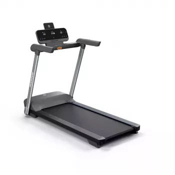 Sulankstomas elektrinis bėgimo takelis Horizon Fitness Evolve 3.0 — 16 km/h, 127×51 cm juosta, 12 programų, maks. vartotojas 113 kg, LED ekranas