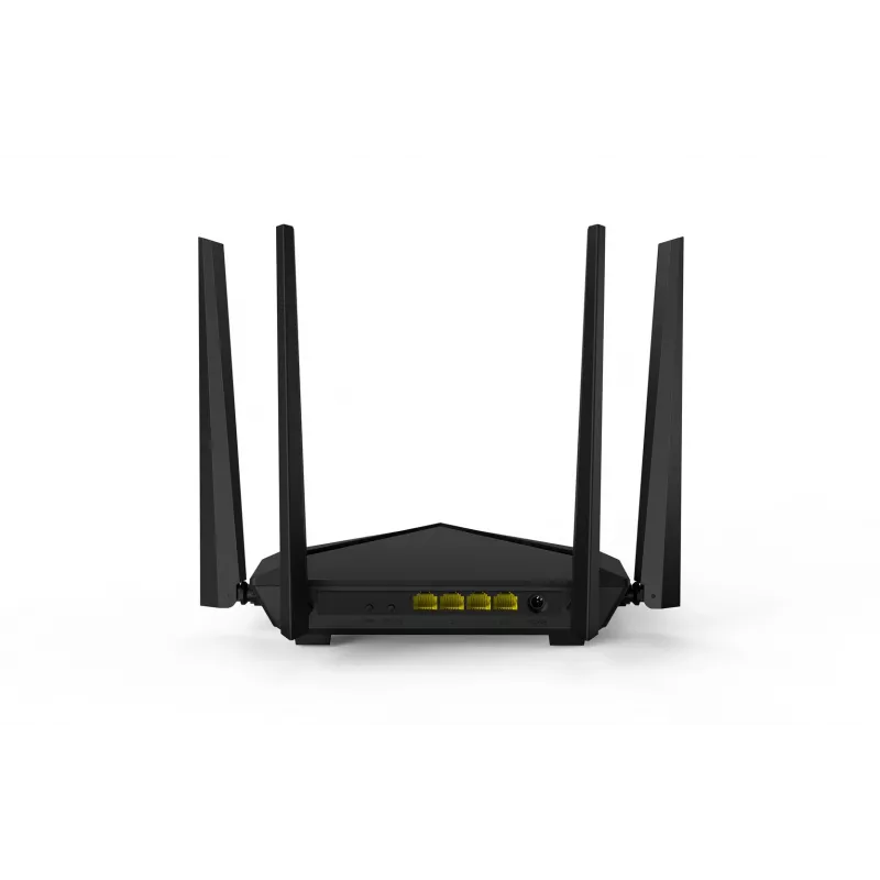 Belaidis maršrutizatorius Tenda AC10 Gigabit Ethernet dviejų juostų (2,4 GHz / 5 GHz) Juodas