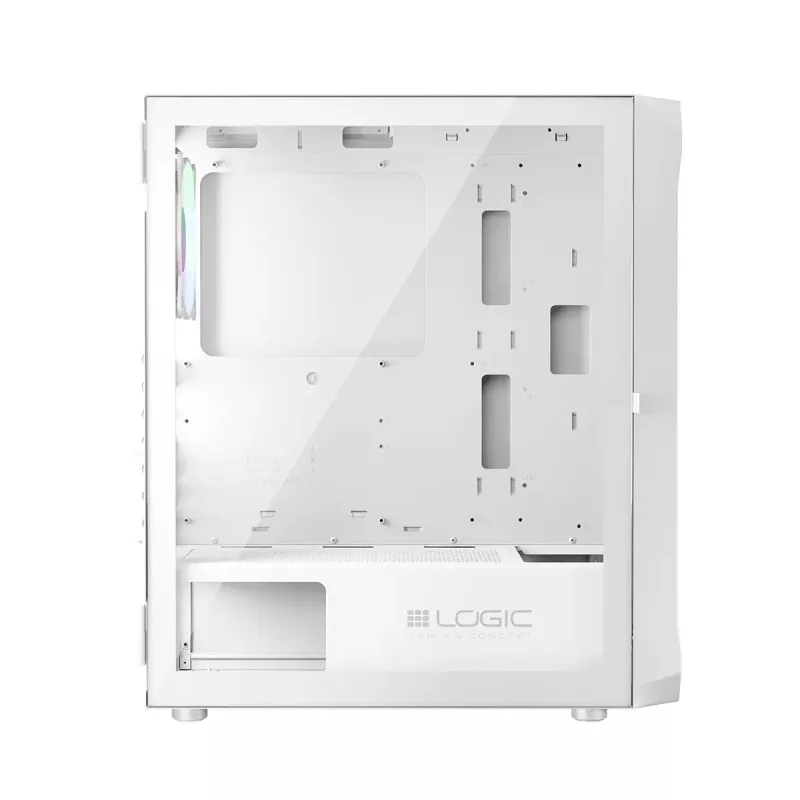 Korpusas Logic PORTOS ARGB MINIDI USB 3.0 Baltas