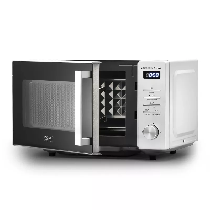 Mikrobangų krosnelė Caso Ceramic Gourmet M 20 — 700 W, 20 L, keraminis vidus