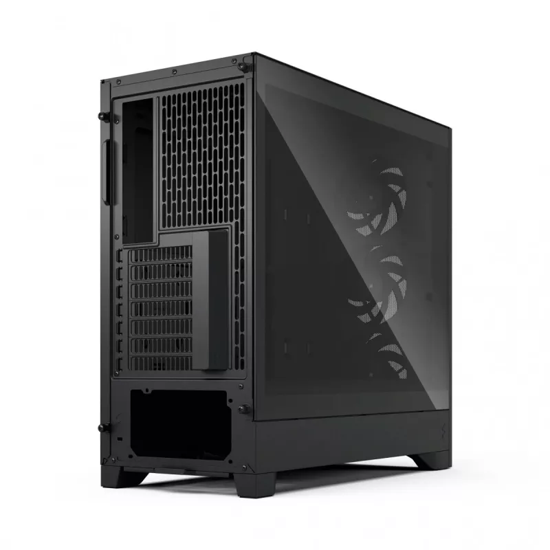 PC korpusas Fractal Design Pop 2 Air Black TG Midi Tower — ATX, 3x 120 mm priekiniai ventiliatoriai, palaiko 2,5 colio ir 3,5 colio diskus