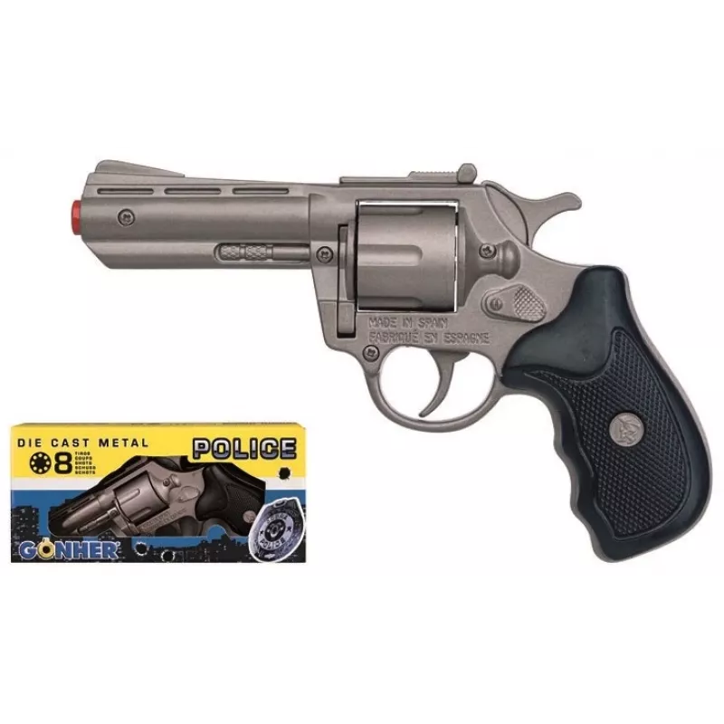 Žaislinis metalinis revolveris Pulio Police 33/0 (modelis 15533)