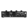 Garso sąsaja M-Audio M-Track Duo – USB 2 įėjimai / 2 išėjimai, 16 bitų / 48 kHz, 1x XLR/TS kombinuotas, 1x instrumentinis įėjimas, fantominis maitinimas 48V