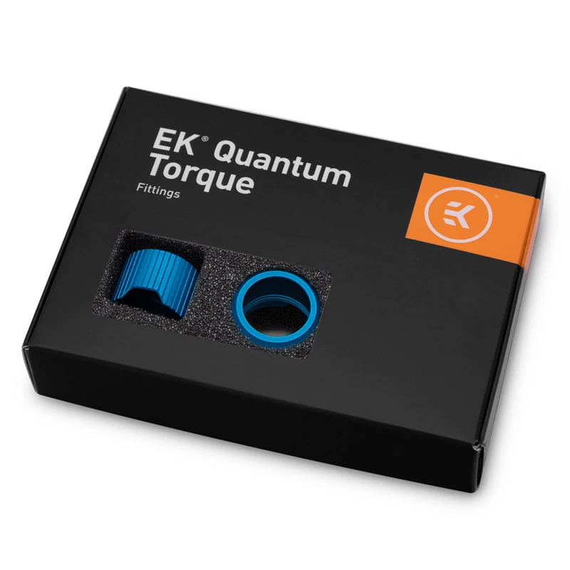 Suspaudimo žiedų rinkinys EK Water Blocks EK-Quantum Torque 6 vnt. STC 16 mėlyni