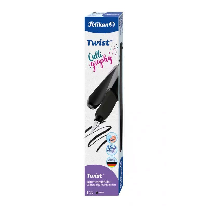 Parkerimo rašiklis Pelikan Twist Calligraphy Black