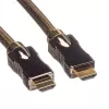 Roline Patch-Cable RJ-45 (M) į RJ-45 (M) - 30 m - STP - CAT 5e - Šviesiai pilka