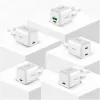 Sieninis USB-C įkroviklis YENKEE G35D 2x18W Power Delivery 3.0 3A