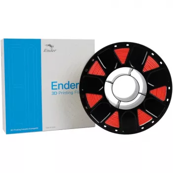 Ender PLA Filament Raudonas, 3D spausdinimo gijos (Raudona, 1 kg, 1,75 mm, ritė)