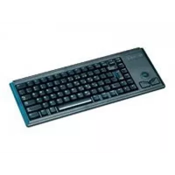 CHERRY G84-4400 klaviatūra su 16 mm trackball, USB, QWERTY, JAV anglų, juoda