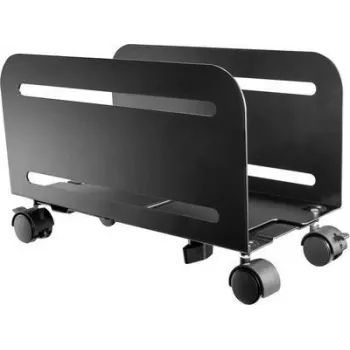 SpeaKa Professional PC stovas ant grindų SP-PCS-150 SP-9009204 Juodas, atlaiko iki 10 kg