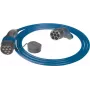 Mennekes Ladekabel Mode 3. Typ 2. 32A. 3PH (blau/schwarz. 7.5 Meter)