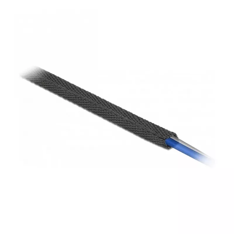 Termosusitraukiantis vamzdelis DeLOCK Fabric 2 m x 20 mm 2:1 juodas