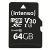 Intenso 64GB MicroSDXC UHS-I Class 10 atminties kortelė 3433490