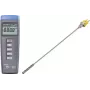 VOLTCRAFT K101 + TP 201 temperatūros matavimo prietaisas -200 iki +1370 °C, K tipo zondas