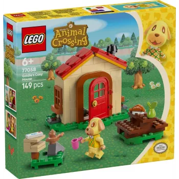 Konstruktorius LEGO Animal Crossing Jaukus namelis 77058, 149 dalių, 1 minifigūrėlė, dydis 120×90×70 mm