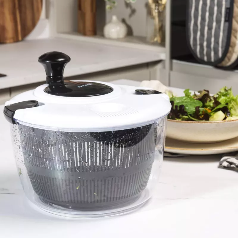 Salter salotų džiovintuvė BW13899EU7, 5 L talpa, BPA neturintis plastikinis dubuo ir krepšelis
