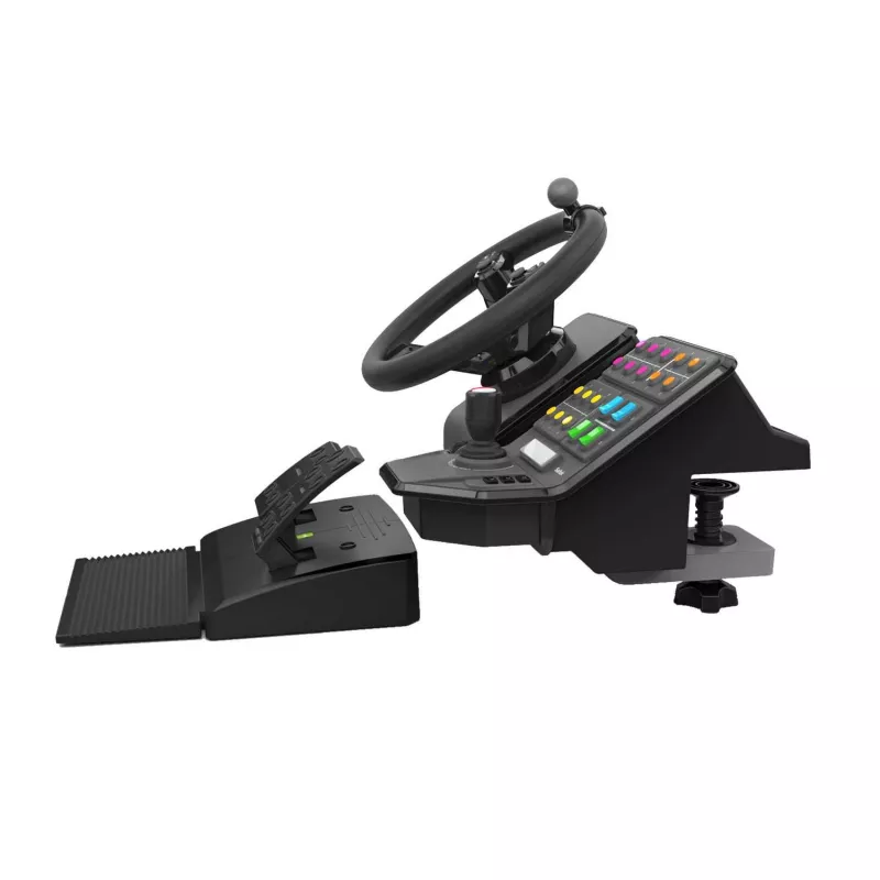 Logitech G Saitek Farm Simulator vairas ir valdymo pultas su pedalais USB PC (945-000062)