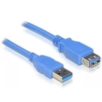 USB 3.0 prailginimo laidas A (vyriškas) / A (moteriškas) DeLOCK 82540 3m Mėlynas