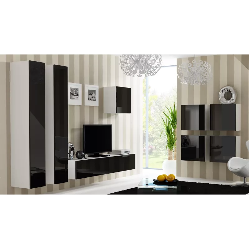 Cama Square Spintelė VIGO 50/50/30 baltas/juodas blizgus