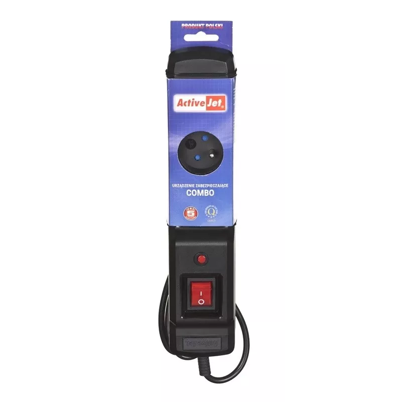 Aktyvus maitinimo blokas Activejet COMBO-IEC-3G/1.5M su laidu
