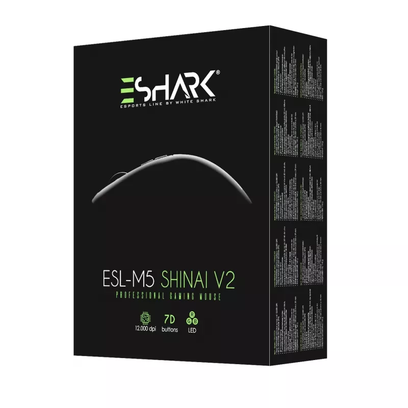 eShark ESL-M5 Shinai-V2 žaidimų pelė