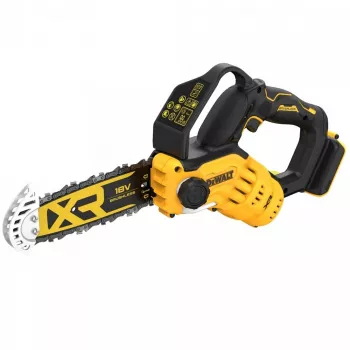 Krūmapjovė DeWALT DCMPS520N-XJ, 20 cm strypas, 8,5 m/s grandinės greitis, 18 V Li‑Jon, 0,55 L alyvos bakas, 2,1 kg