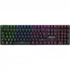 SHARKOON PureWriter RGB žaidimų klaviatūra, juoda, FR išdėstymas, Kailh Choc Low Profile Blue