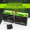 Įtampos balansuoklis QOLTEC 51097 24V (2×12V) akumuliatoriams, 5A balansavimo srovė