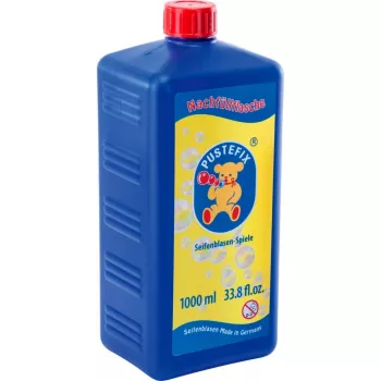 Papildymo butelis Maxi 1000 ml, muilo burbulai