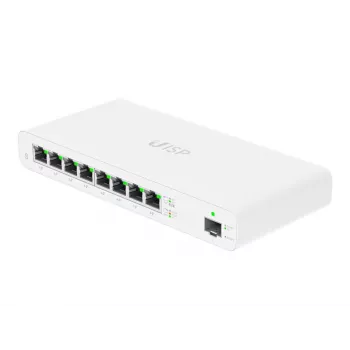 Ubiquiti Networks UISP valdomas L2 Gigabit Ethernet (10/100/1000) Power over Ethernet (PoE) jungiklis baltas (UISP-S-EU)