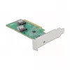 DeLOCK PCI Express 4.0 x8 kortelė į 2 vidinius SFF-8654 4i NVMe lizdus (Low Profile)