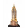 Empire State Building – šviečiantis 3D dėlionė iš 37 dalių