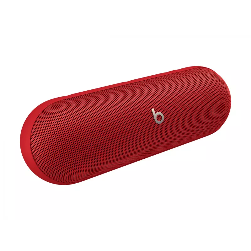 Belaidis garsiakalbis Beats Pill Statement Red – nešiojamas, vandeniui atsparus, Bluetooth