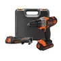 Gręžtuvas Black & Decker MT218KB 800 aps./min. Juoda, Oranžinė 1,46 kg