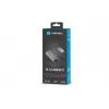 USB centras NATEC Cricket USB 3.2 Gen 1 Type-A su RJ-45 Ethernet 1000 Mbit/s, aliuminio korpusas, juoda