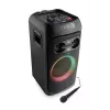 Nešiojamas vakarėlių garsiakalbis JVC XS-EP514B, 150W RMS, Bluetooth 5.0, TWS, 4000 mAh baterija, karaoke, FM, juodas