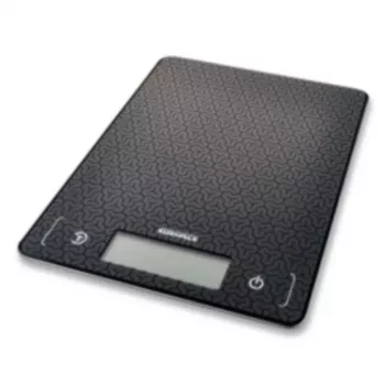 HERDEGEN Soehnle Page Comfort Mosaic Black virtuvinės svarstyklės – 10 kg, 1 g tikslumas, LCD ekranas